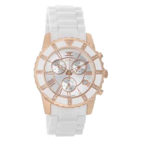 LeVian Women's Diamond Ceramic Swiss Chronograph Watch - ZRPA 211