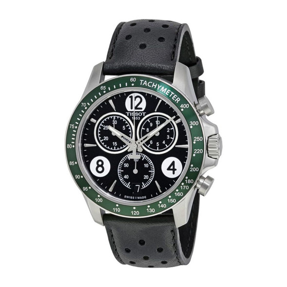 Tissot V8 Men's Chronograph Black Dial Quartz Watch T106.417.16.057.00
