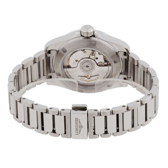 Longines Conquest Women's Silver Sunray Dial Automatic Watch L3.720.4.72.6