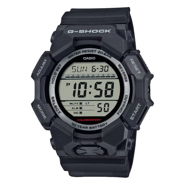 Casio G-Shock GD-010 Series Men's Gray LCD Quartz Watch GD010-1