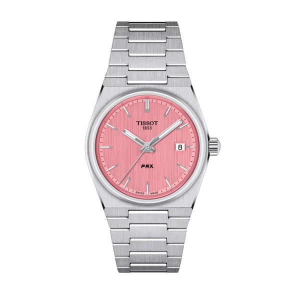 Tissot PRX Unisex Pink Dial Quartz Watch T137.210.11.331.00