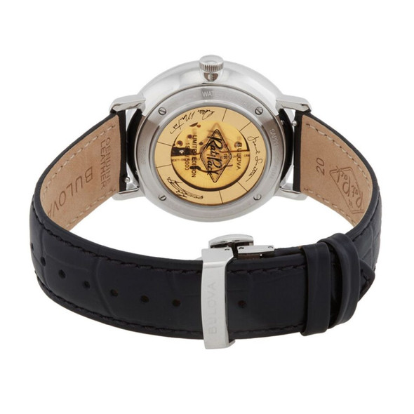 Bulova Frank Sinatra Rat Pack Men's Black Dial Automatic Watch 96B406
