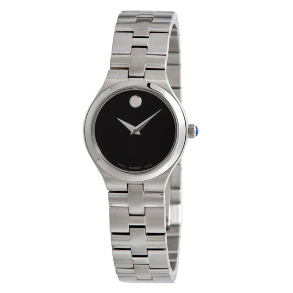 Movado Juro Women's Black Dial Quartz Watch 0607444