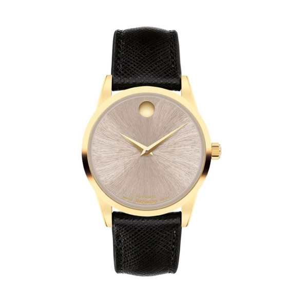 Movado Museum Classic Women's Warm Grey Dial Automatic Watch 0608006