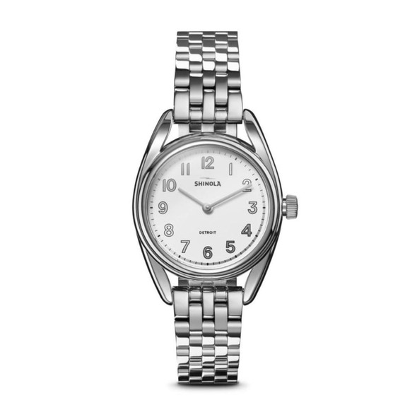 Shinola The Derby Women's White Dial Quartz Watch S0120226480