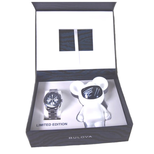 Bulova Lunar Pilot Men's Chronograph Blue Dial Quartz Watch 98A329