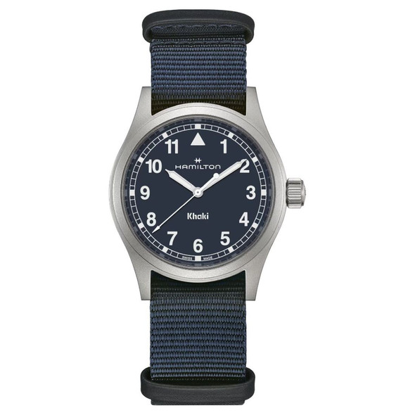 Hamilton Khaki Field King Men's Blue Dial Quartz Watch H69401940
