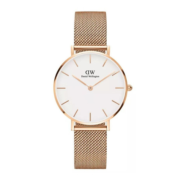 Daniel Wellington Petite Melrose Women's White Dial Quartz Watch DW00100219
