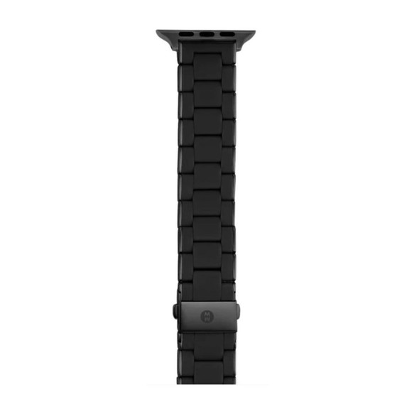 Michele Women's Black Silicone Wrapped Apple Watch Bracelet MS20GN479001