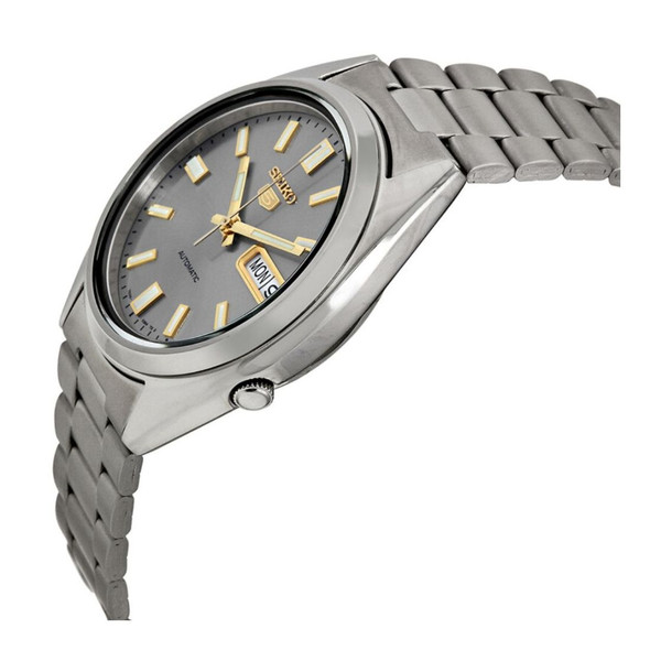 Seiko Seiko 5 Men's Grey Dial Automatic Watch SNXS75