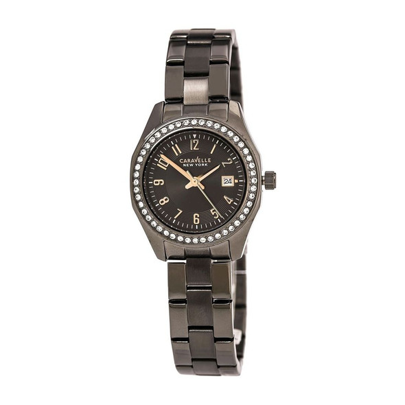 Bulova Caravelle Women's Quartz Grey Stainless Steel Watch 45M110