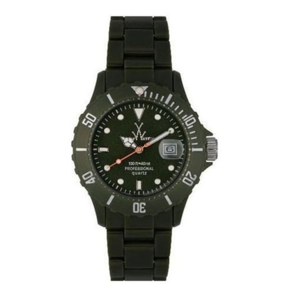 ToyWatch Fluo Collection Unisex Green Dial Quartz Watch FL37HG