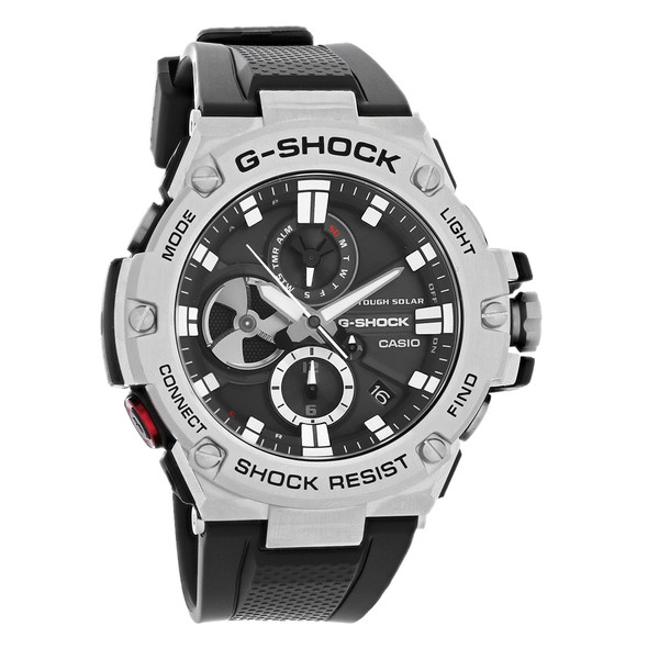 Casio Dual Time Men's Chronograph Quartz Watch GSTB100-1A