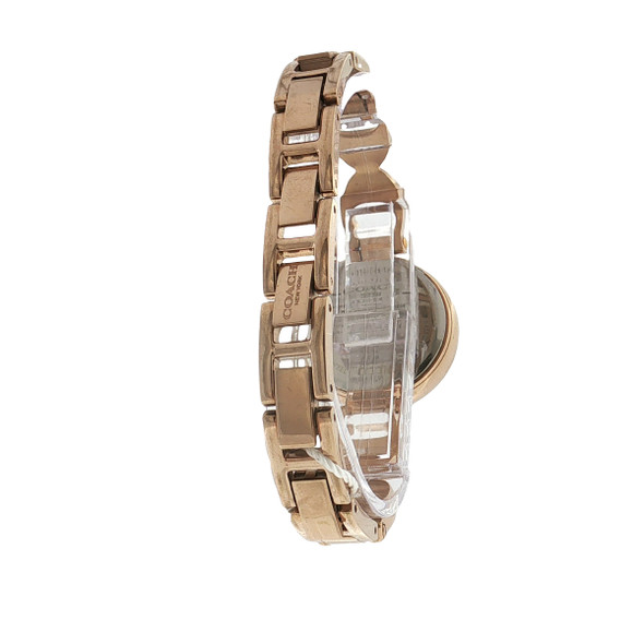 Coach Ladies Park Rose Gold Plated Stainless Bracelet Quartz Watch 14503172