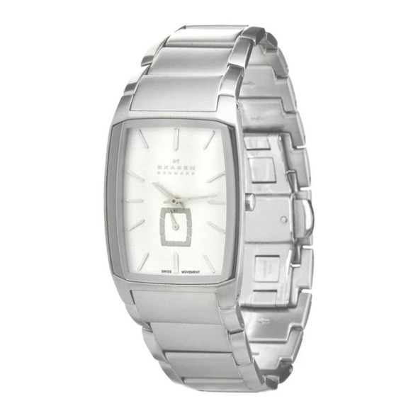 Skagen Black Label Men's Silver Dial Quartz Watch 984XLSXS