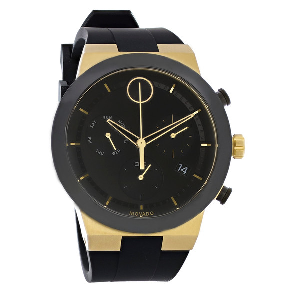 Movado Bold Fusion Men's Gold-Tone Chronograph Quartz Watch 3600712