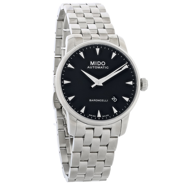 Mido Baroncelli Black Dial Automatic Watch M86004181