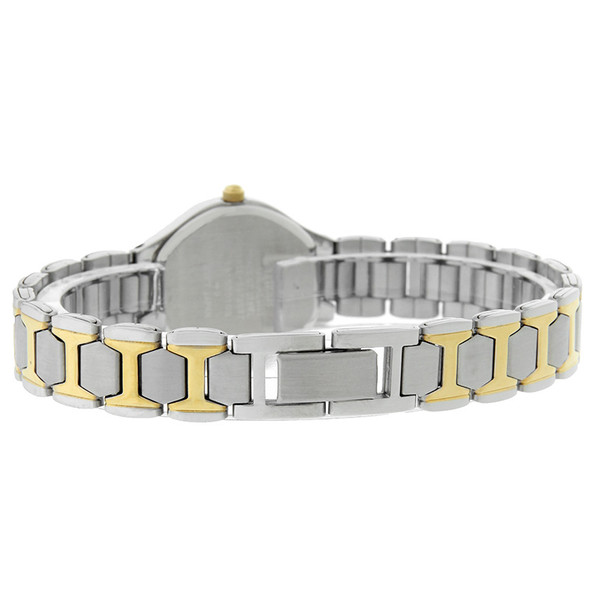 Citizen Quartz Women's Silver Dial Two Tone Bracelet Dress Watch EU2254-51A