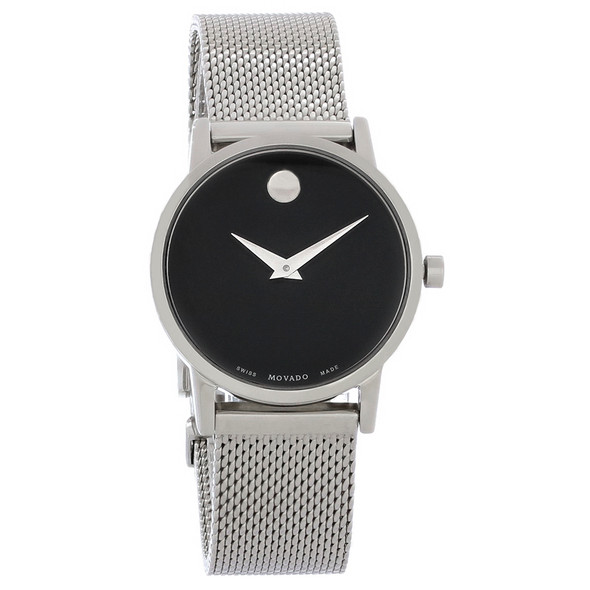 Movado Classic Museum Women's Stainless Steel Swiss Quartz Watch 0607220