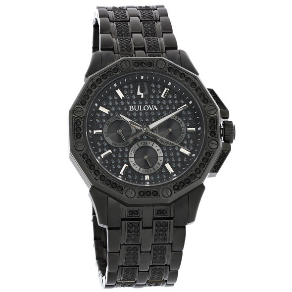 Bulova Octava Multifunction Men's Crystal Quartz Watch 98C134