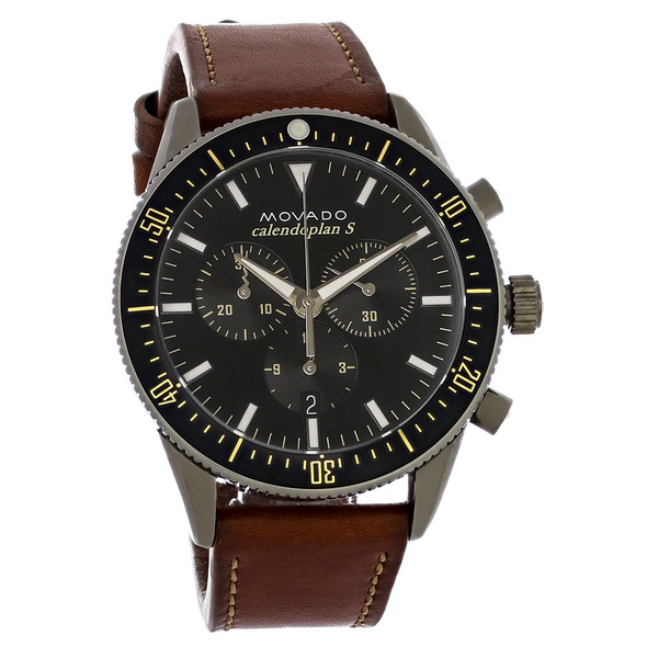 Movado Heritage Calendoplan Men's Chronograph Quartz Watch 3650060