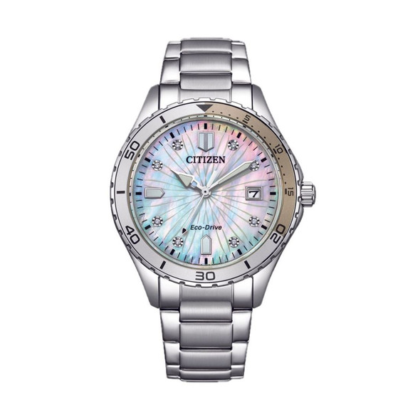 Citizen Marine Lady Women's Mother of Pearl Quartz Watch FE6170-88D