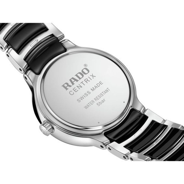 Rado Centrix Diamonds Black Dial Women's Quartz Watch R30026712