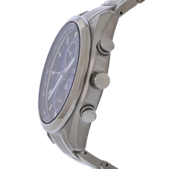 Citizen Tsuki-yomi A-T Men's Eco-Drive Chronograph Watch BY1010-57L