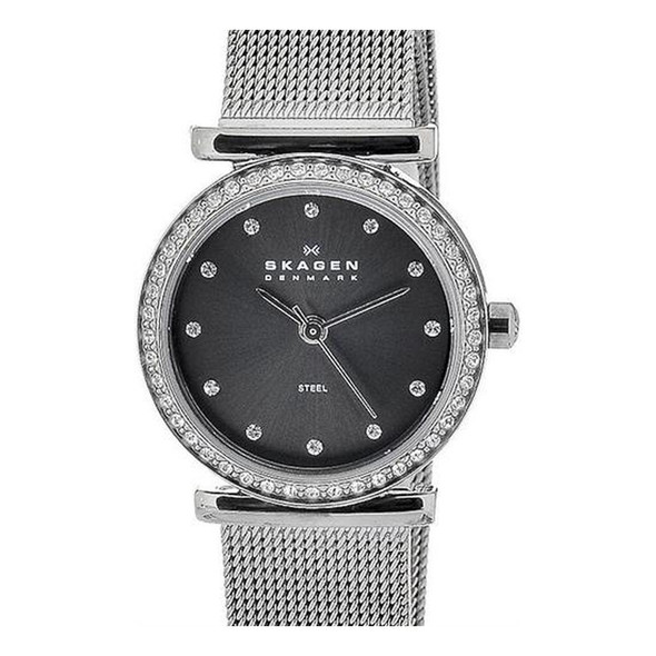 Skagen Studio Women's Black Dial Quartz Watch 108SMM