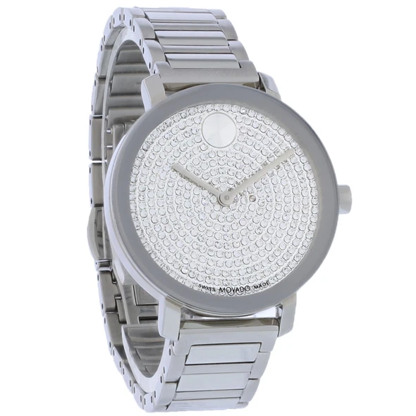Movado Bold Evolution 2.0 Women's Crystal Stainless Steel Quartz Watch 3601151