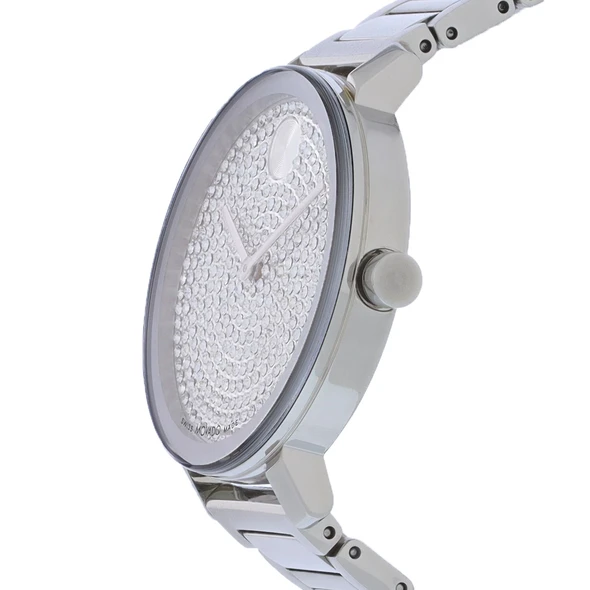 Movado Bold Evolution 2.0 Women's Crystal Stainless Steel Quartz Watch 3601151