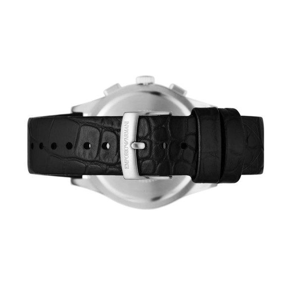 Emporio Armani Men's Paolo Chronograph Black Dial Quartz Watch AR11530