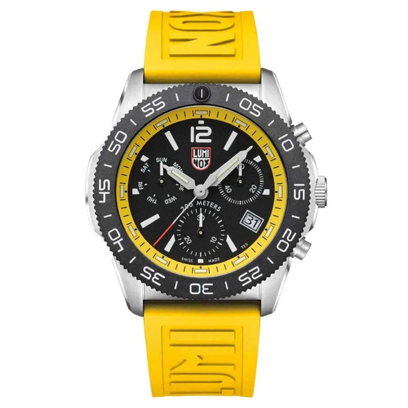 Luminox Men's Pacific Diver 3140 Series Chrono Black Dial Quartz Watch XS.3145