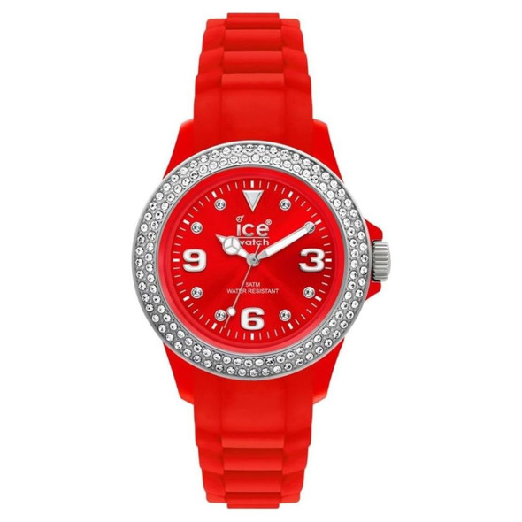 Ice-Watch Unisex Sili Stone Red Dial Quartz Watch ST.RS.U.S.10