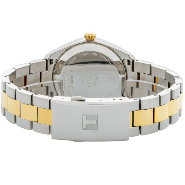 Tissot PR 100 Sport Chic Women's Two-Tone Quartz Watch T101.910.22.111.00