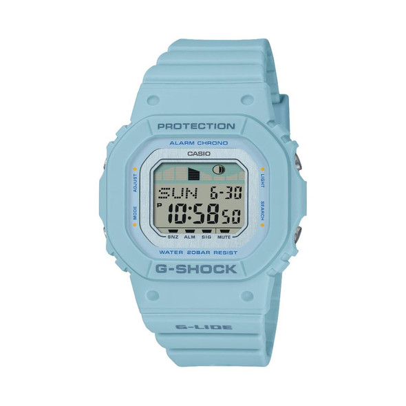 Casio G-Shock G-Lide Unisex Light Blue Quartz Watch GLXS5600-2