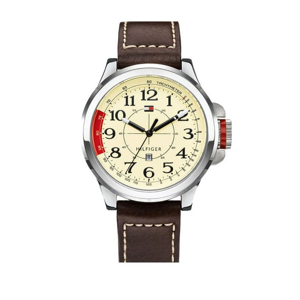 Tommy Hilfiger Sam Men's Beige Dial Quartz Watch 1790844