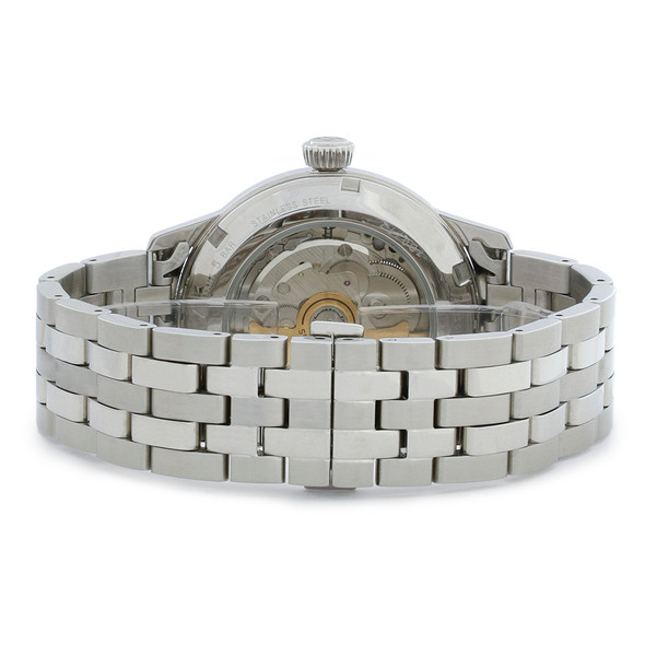 Seiko Presage Men's Stainless Steel Silver Dial Automatic Watch SRPB77