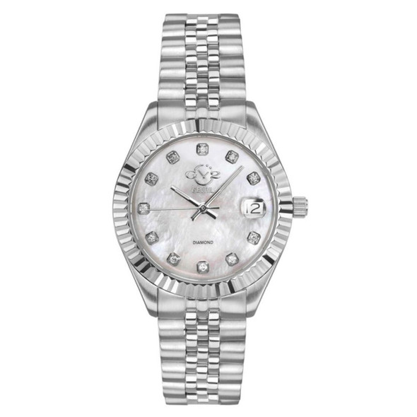 Gevril Women's Naples Mother of Pearl Dial Quartz Watch 12405