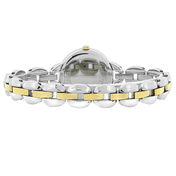 Bulova Crystal Women's MOP Two Tone Bracelet Quartz Watch 98L208
