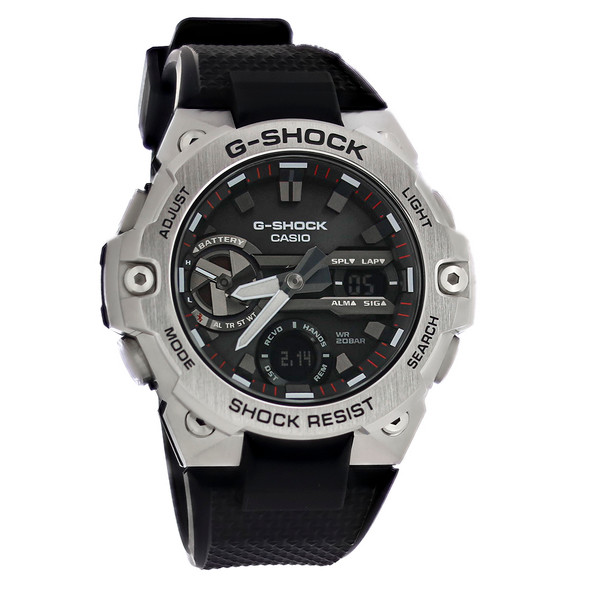 Casio Solar Men's World Time Chronograph Bluetooth Quartz Watch GSTB400-1A