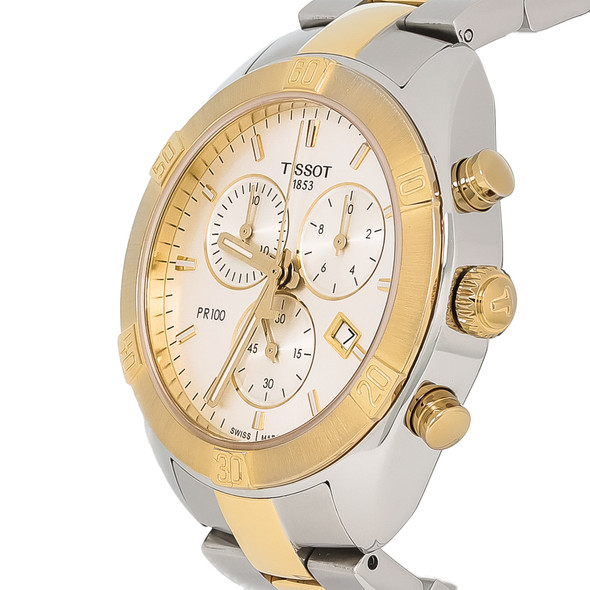 Tissot PR 100 Sport Chic Women's Chronograph Watch - T101.917.22.031.00