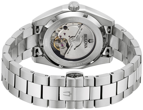 Bulova Surveyor Men's Green Dial Automatic Watch 96B429