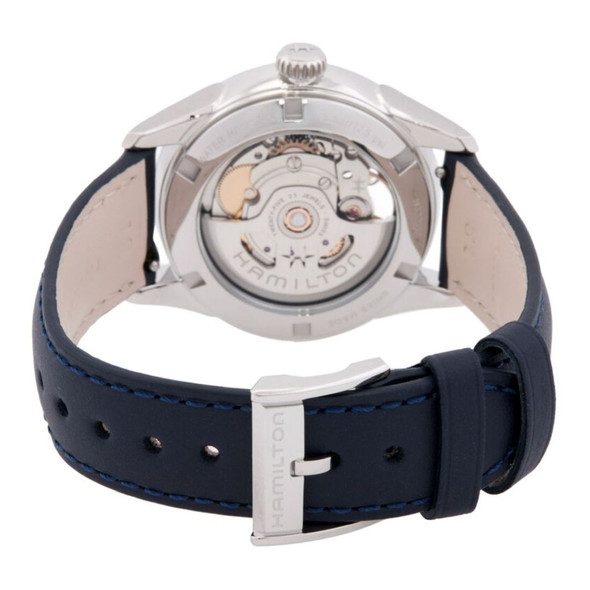 Hamilton Women's Jazzmaster Open Heart Blue Dial Automatic Watch H32215642