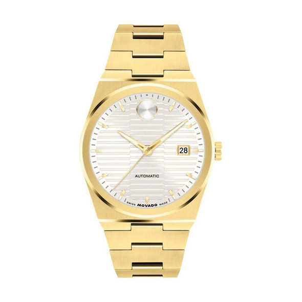 Movado BOLD Quest Men's White Dial Automatic Watch 3600943