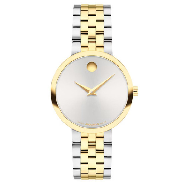Movado Museum Classic Women's Two-Tone Stainless Steel Quartz Watch 0608007