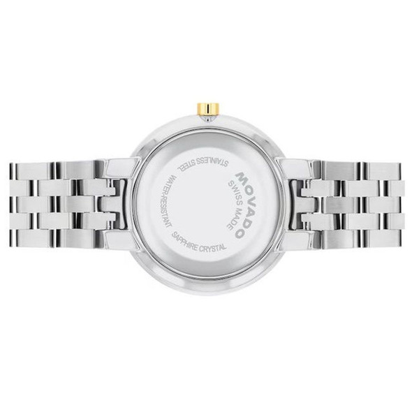 Movado Museum Classic Women's Two-Tone Stainless Steel Quartz Watch 0608007