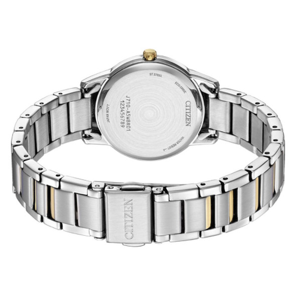 Citizen Elegant Women's Eco-Drive White Dial Watch FE1244-72A