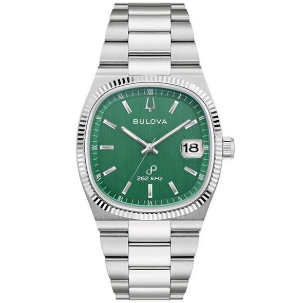 Bulova Super Seville Day with Green Dial Men's Watch 96B439