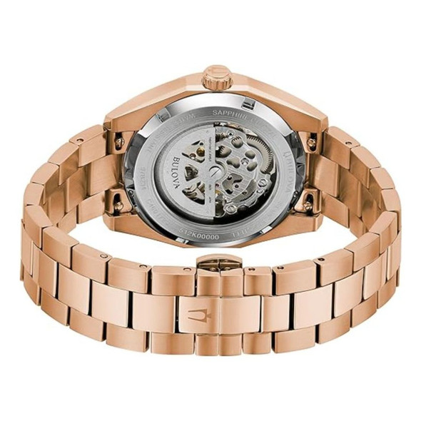 Bulova Surveyor Men's Purple Dial Automatic Watch 97B234